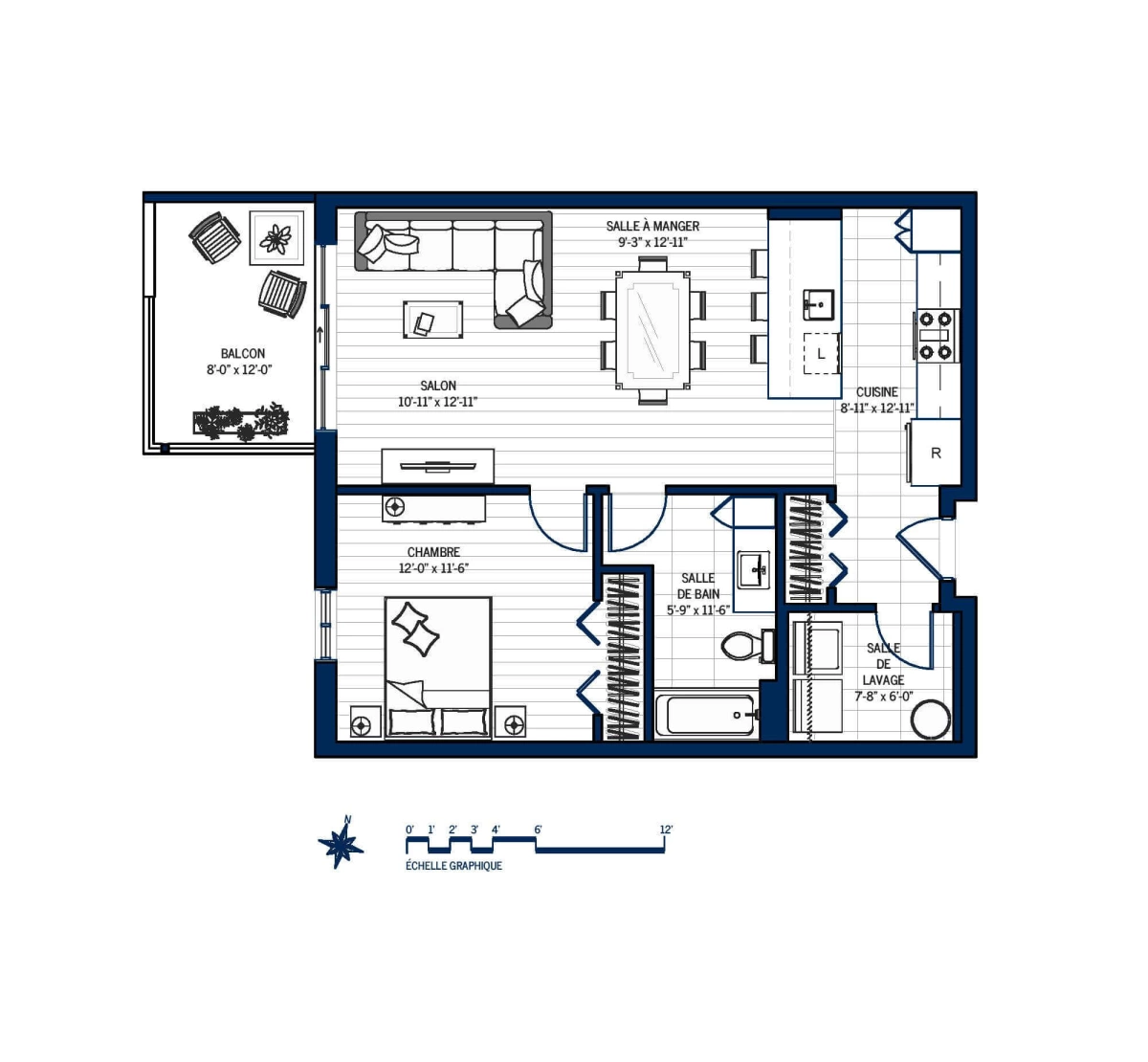 Plan Appartement 411