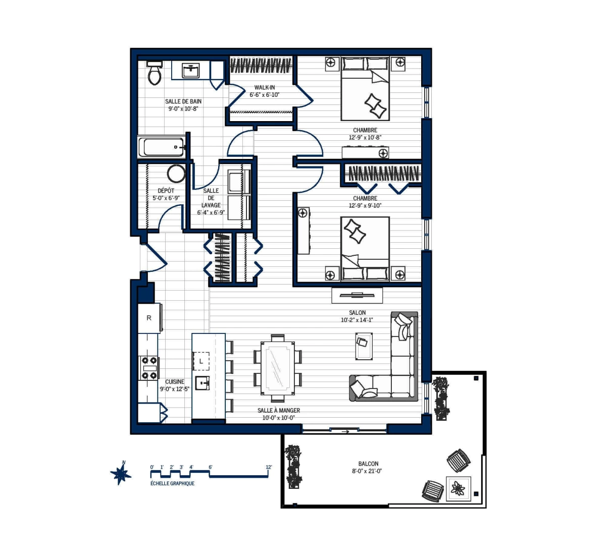 Plan Appartement 406