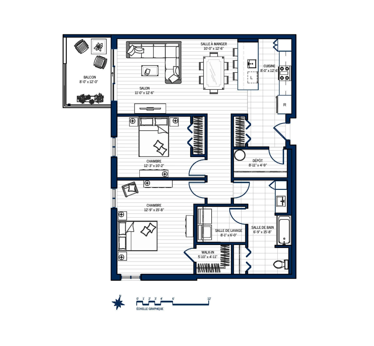 Plan Appartement 407