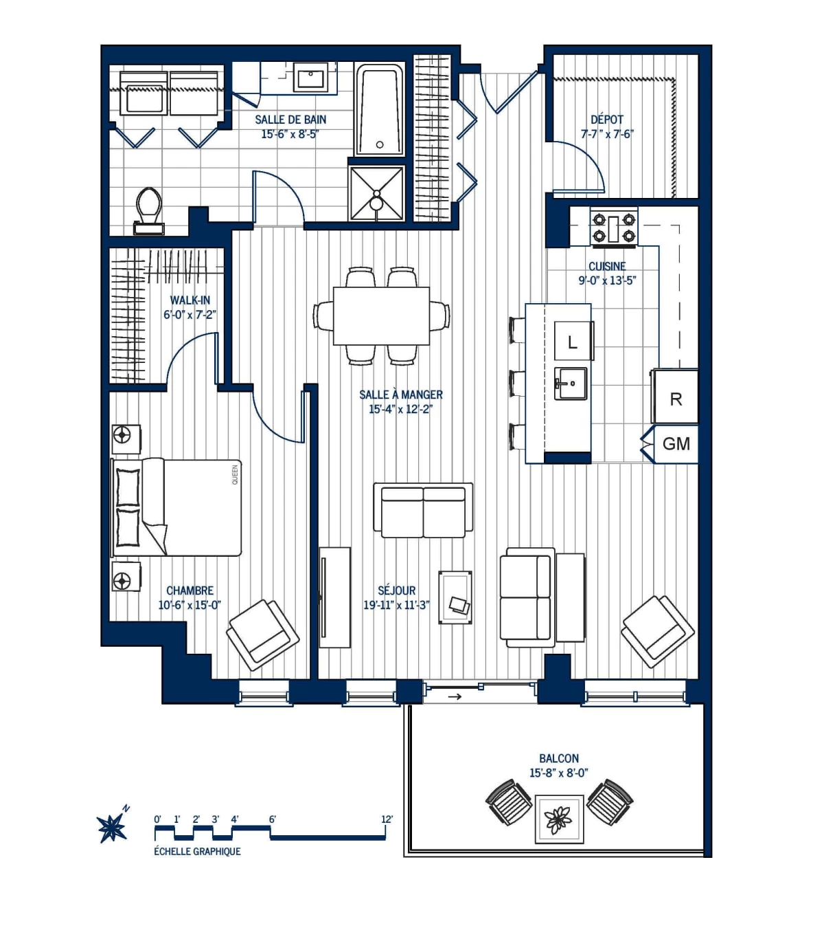 Plan Appartement haut de gamme 311