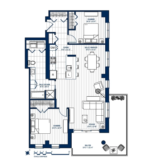 Plan Appartement 206