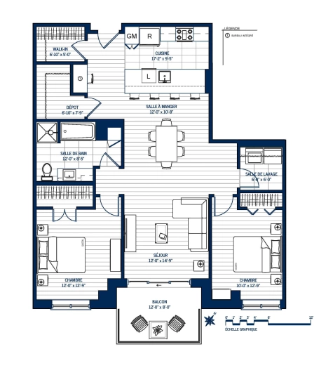 Plan Appartement 313