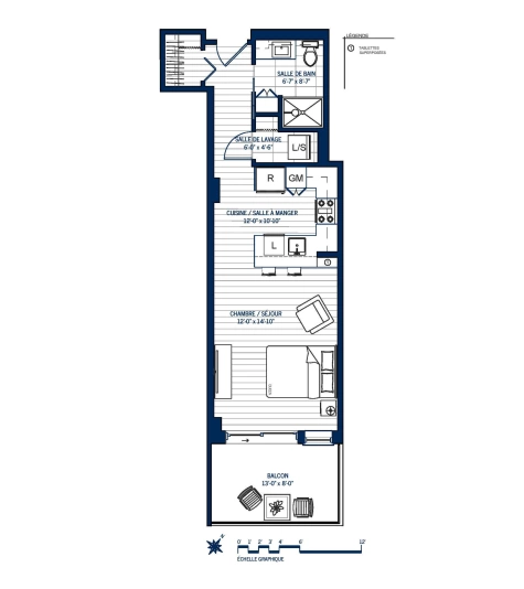 Plan Appartement 207