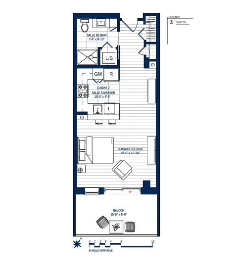 Plan Appartement 409