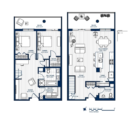 Plan Appartement 603