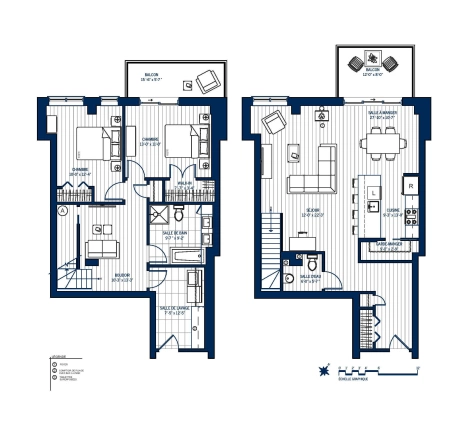 Plan Penthouse 605