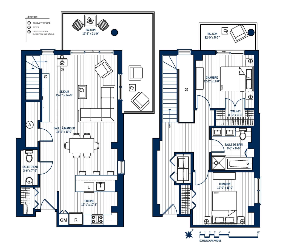 Plan Penthouse 506