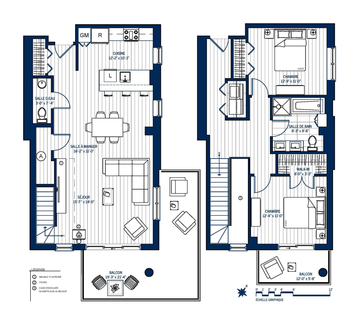 Plan Penthouse 507