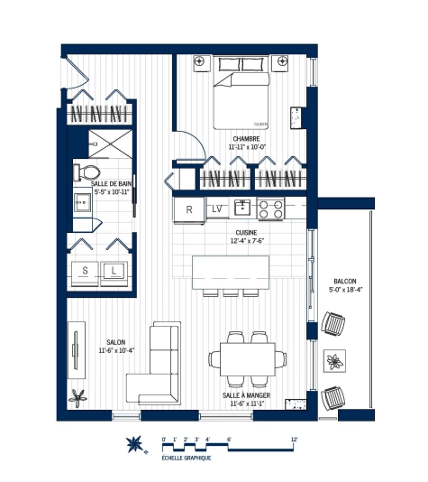 Plan Appartement 304