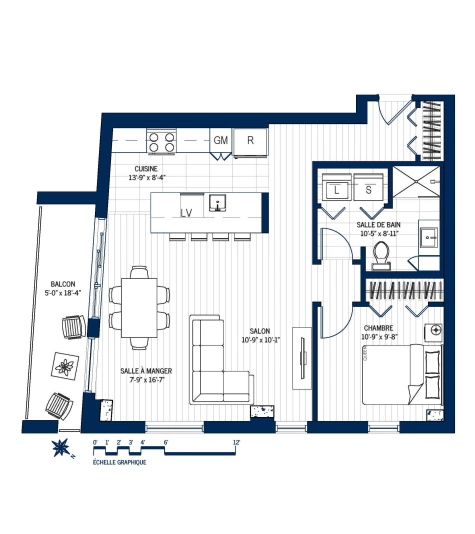 Plan Appartement 611