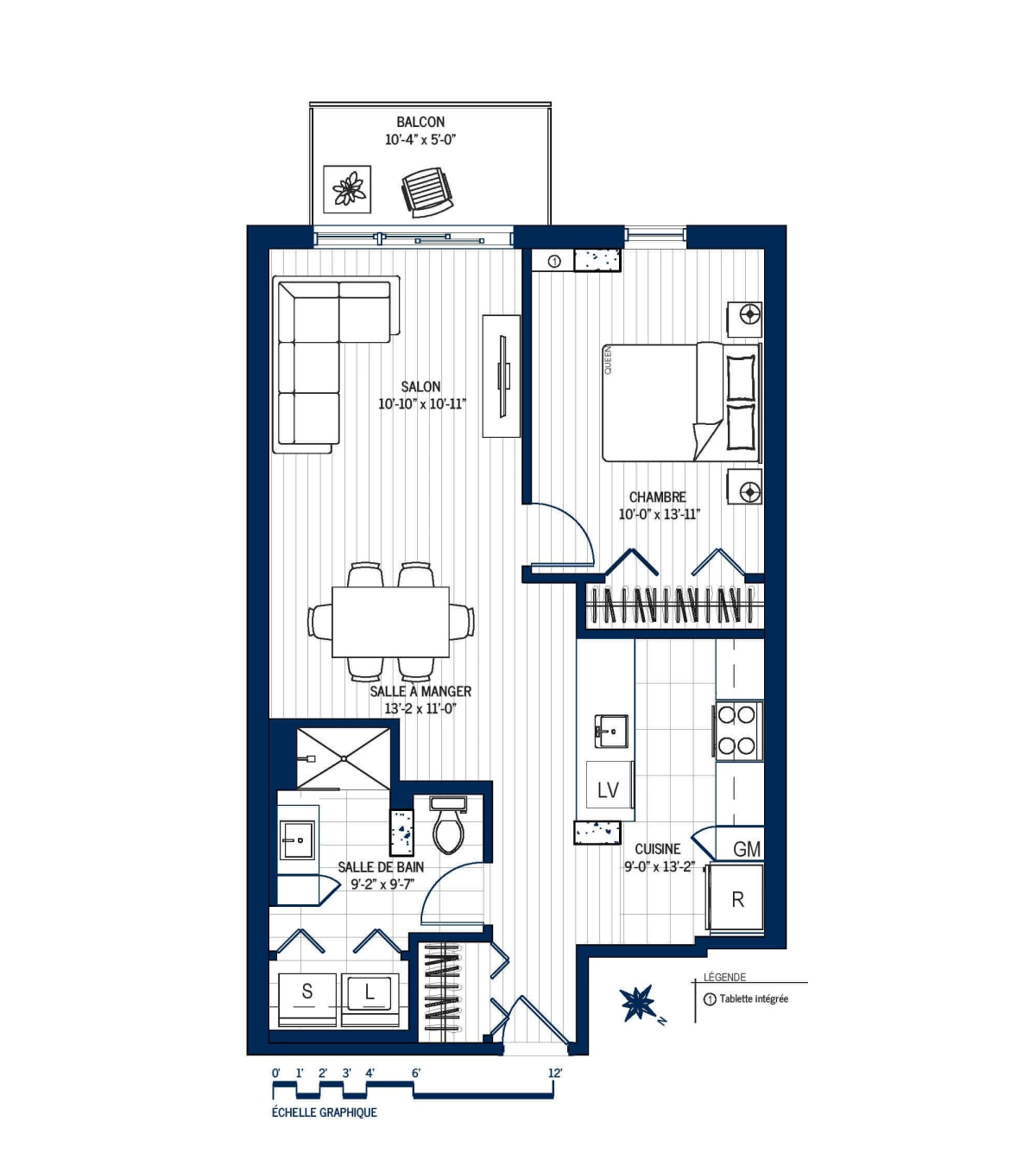 Plan Appartement 616