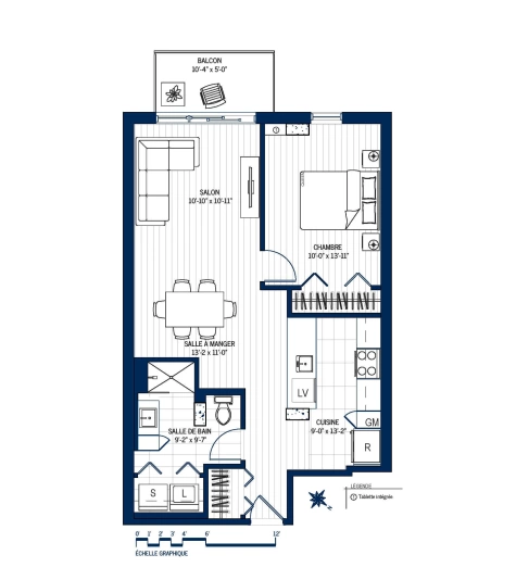 Plan Appartement 516
