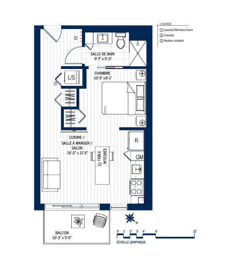 Plan Appartement 605