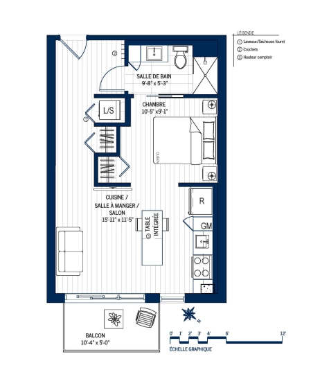 Plan Appartement 409