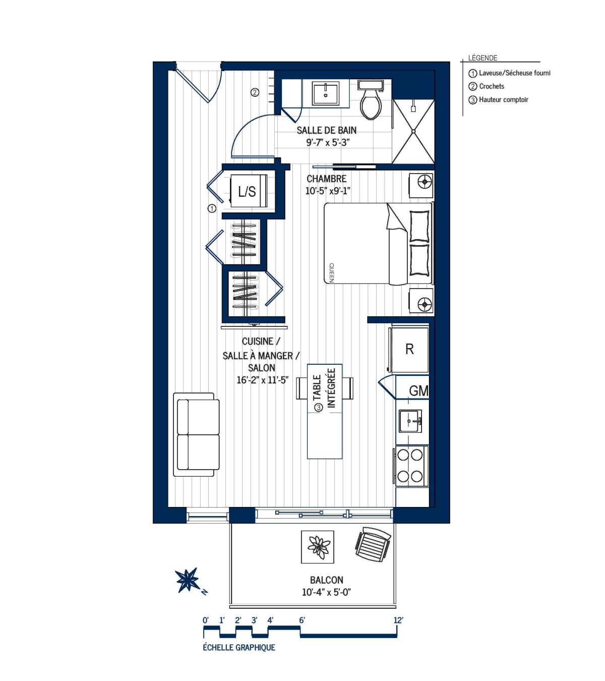 Plan Appartement 504