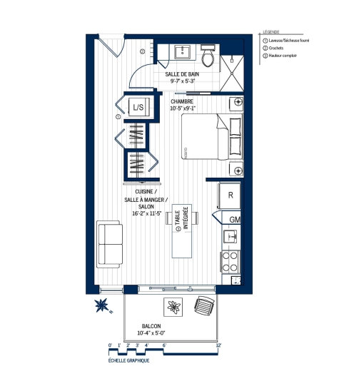 Plan Appartement 509
