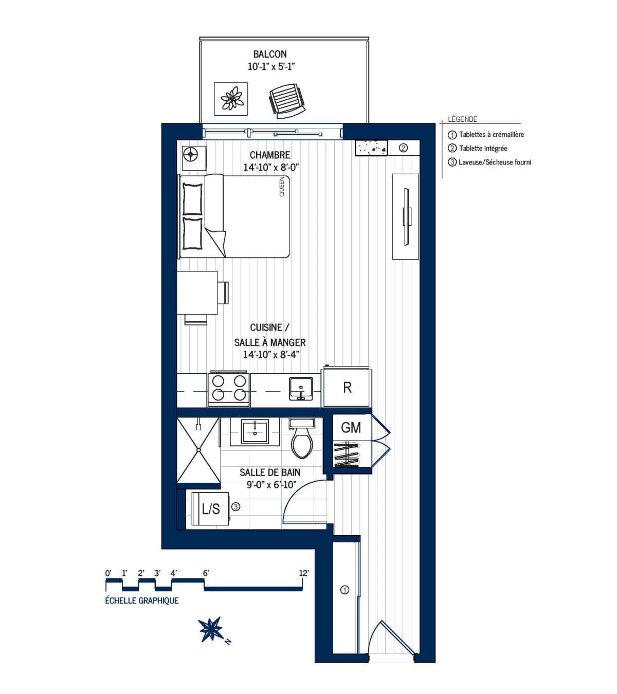 Plan Appartement 201