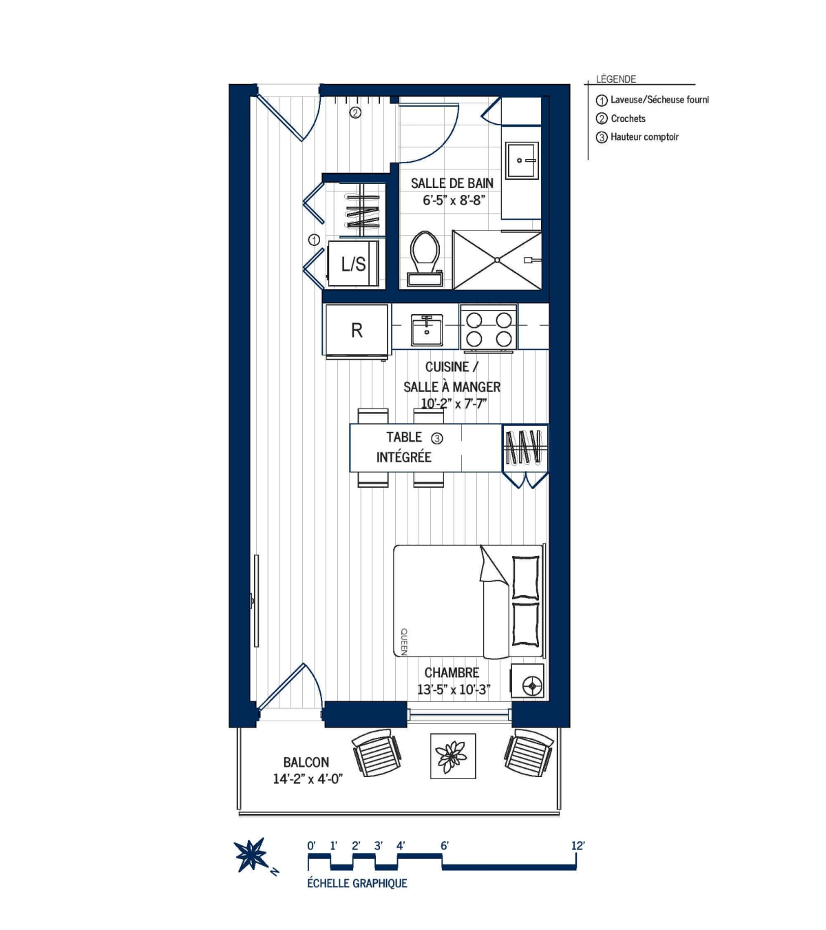 Plan Appartement 206