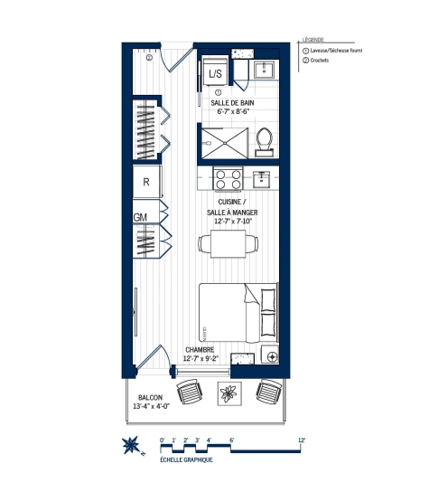 Plan Appartement 207