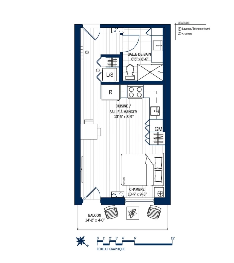 Plan Appartement 208