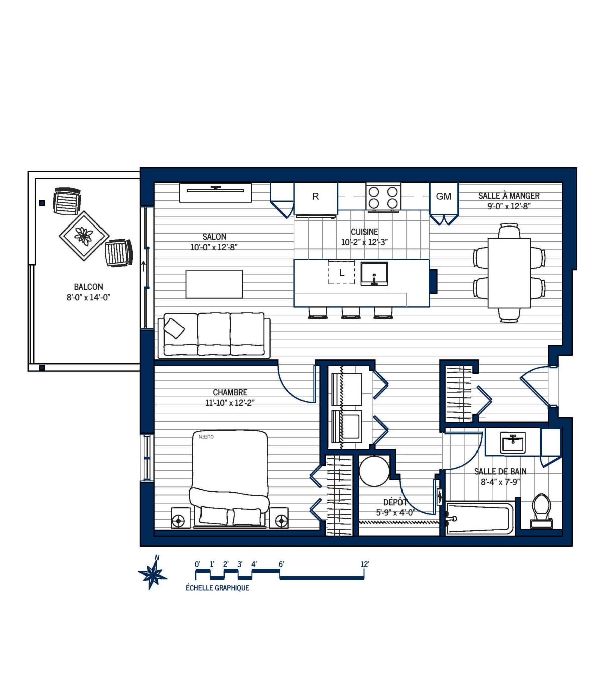 Plan Appartement 205
