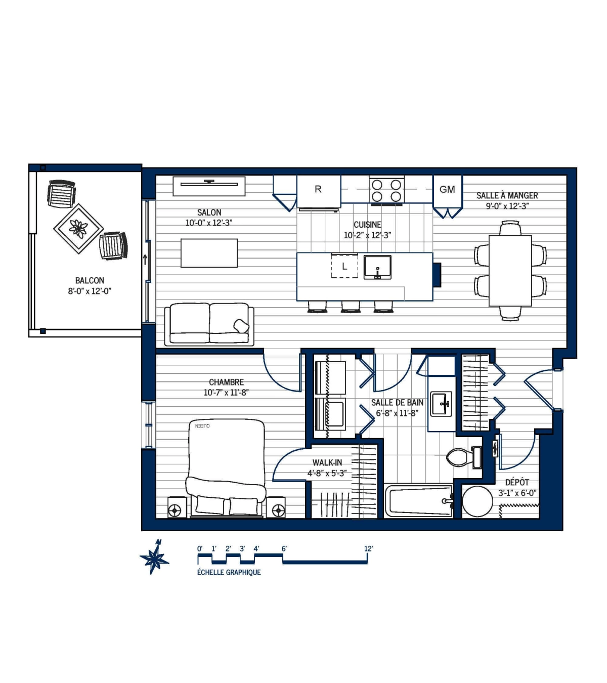 Plan Appartement 203