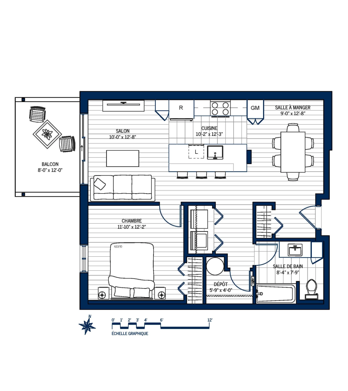 Plan Appartement 105