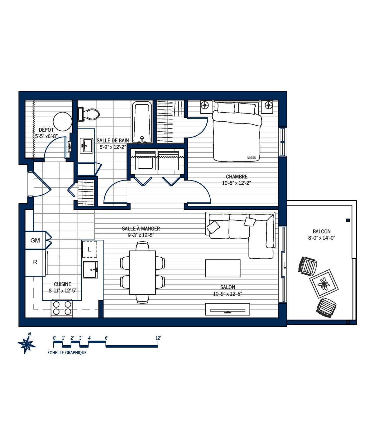 Plan Appartement 208
