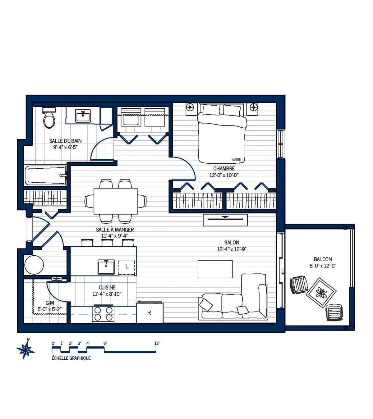 Plan Appartement 210