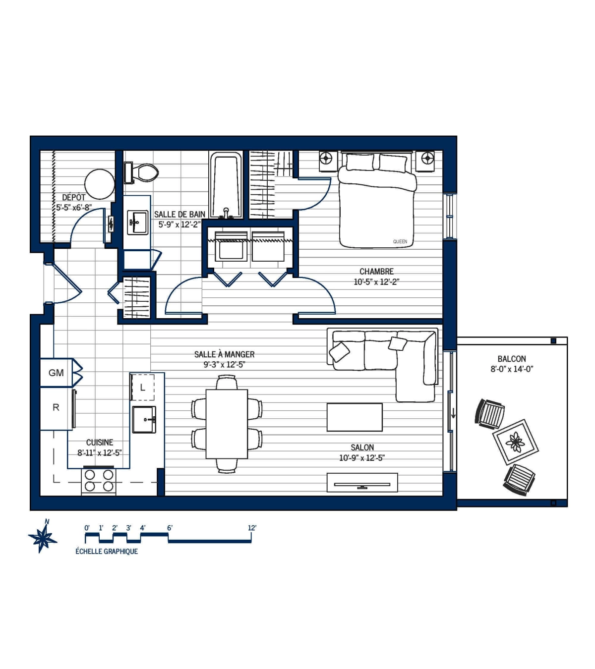 Plan Appartement 108