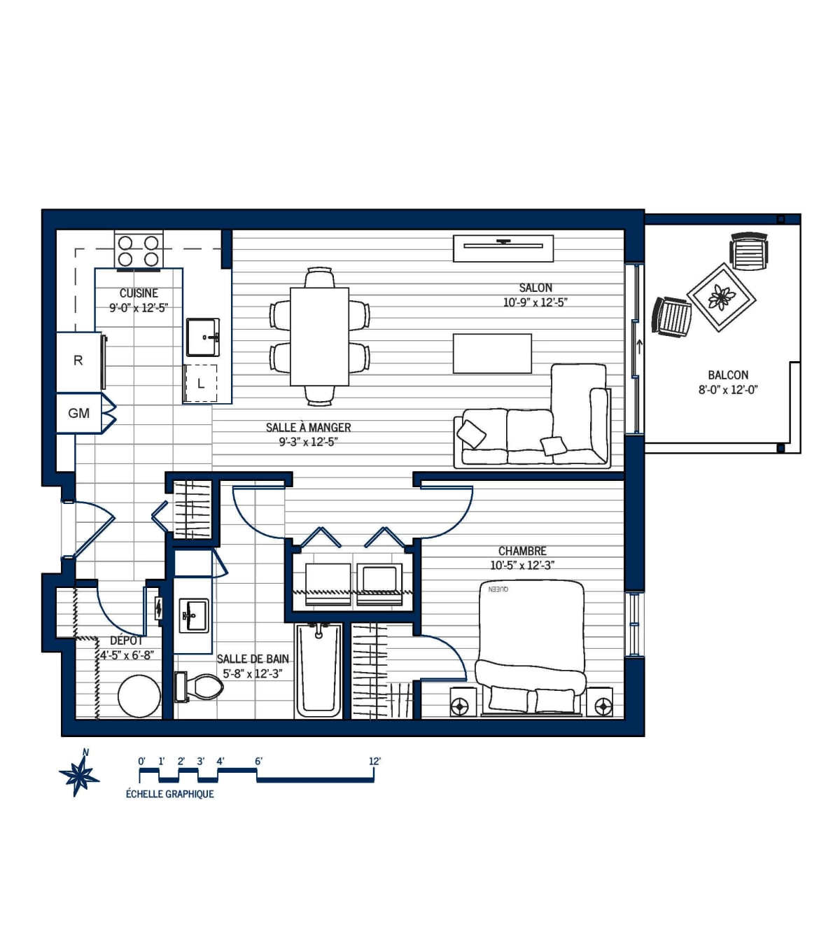Plan Appartement 109