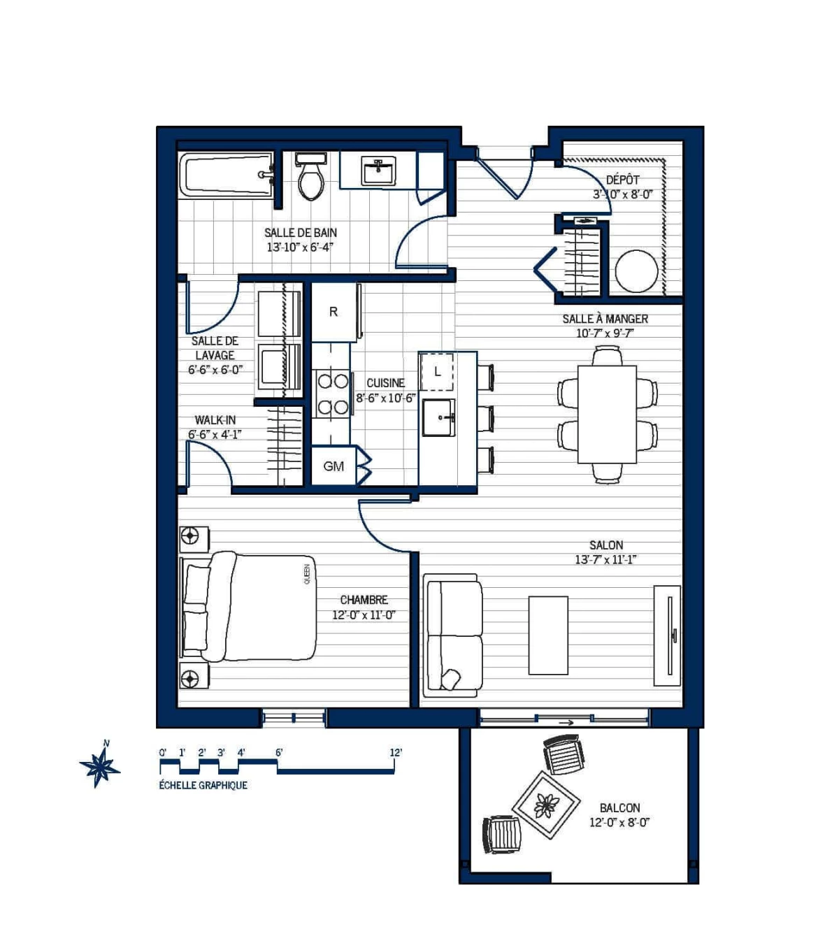 Plan Appartement 116