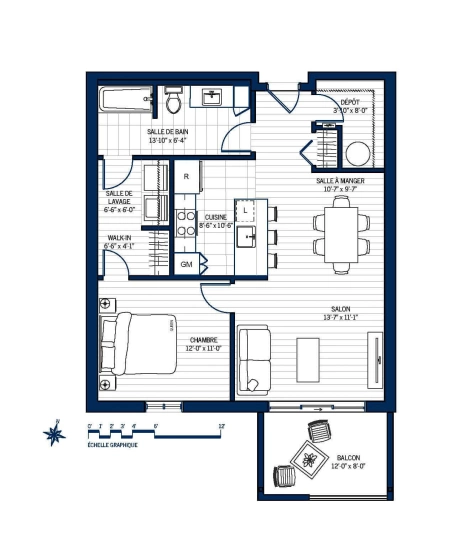 Plan Appartement 216