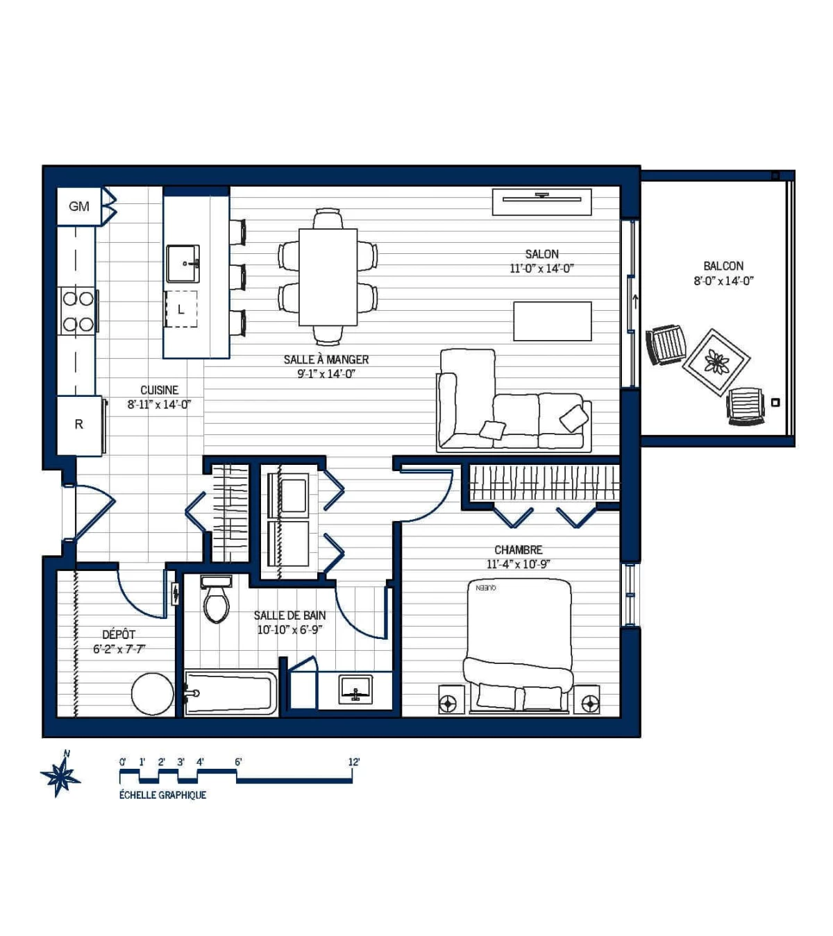 Plan Appartement 313