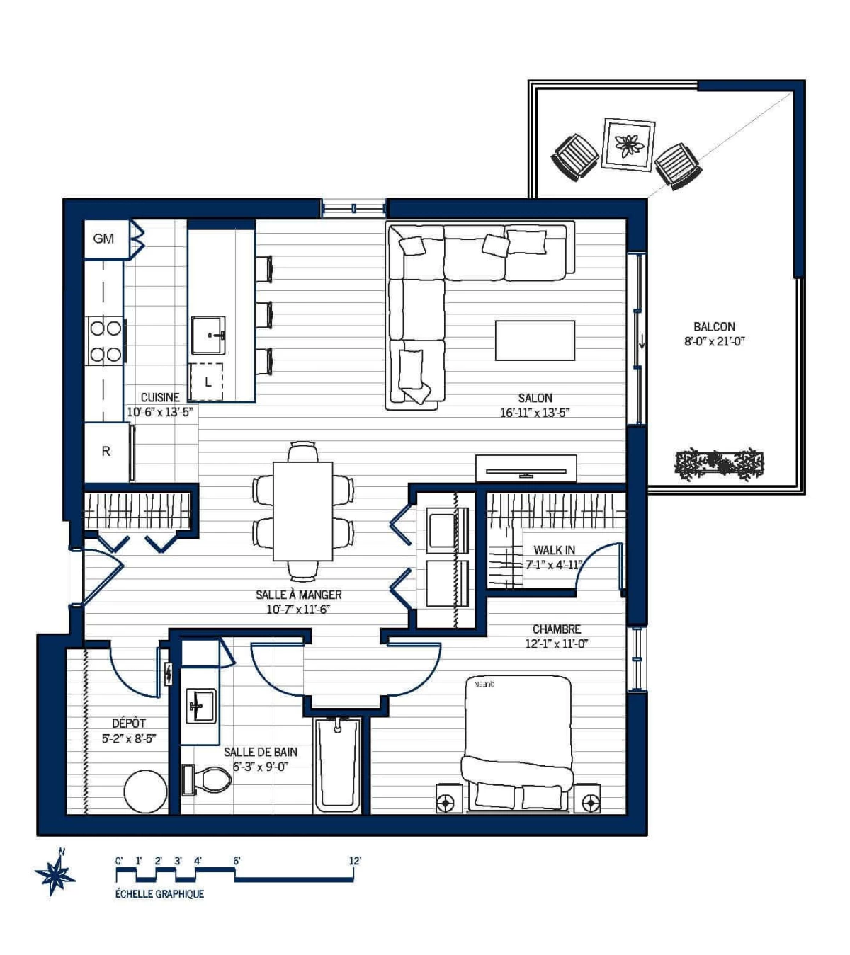 Plan Appartement 407