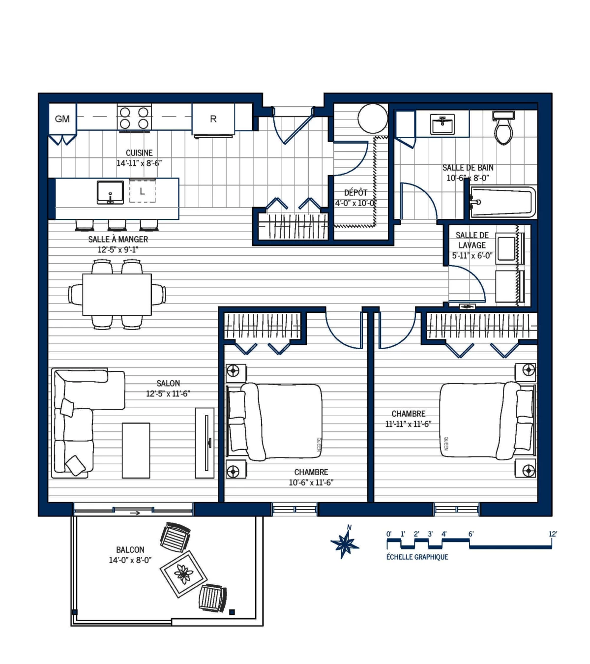 Plan Appartement 317