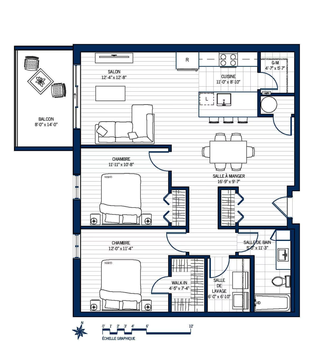 Plan Appartement 401