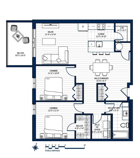 Plan Appartement 401