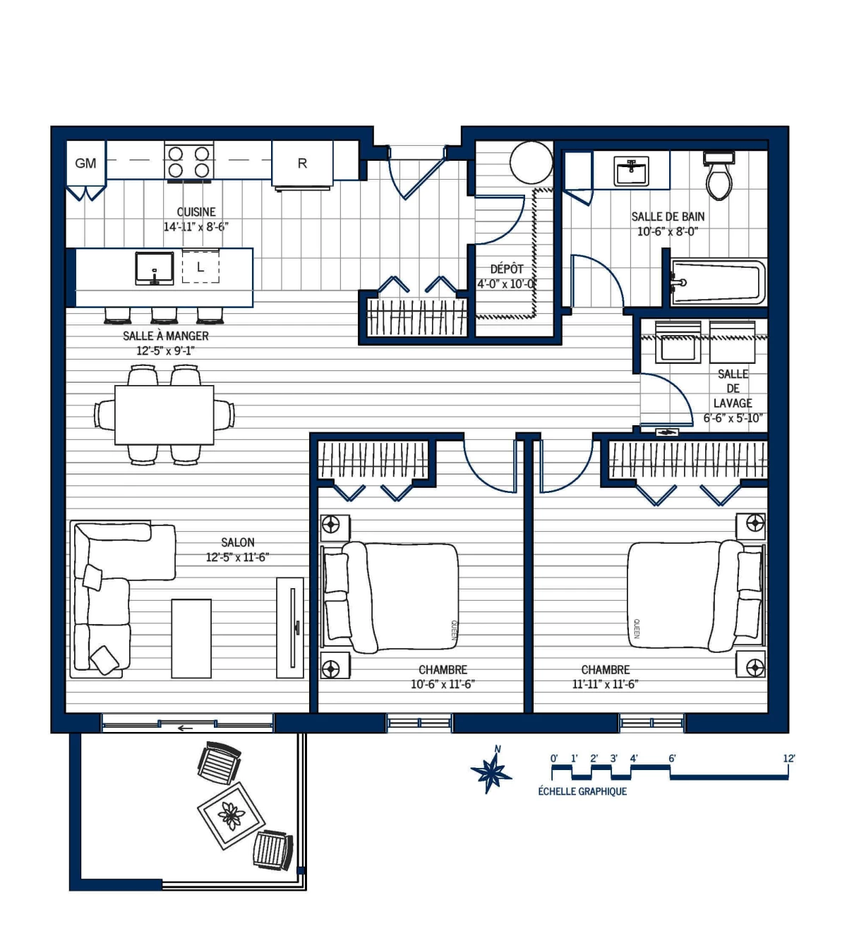 Plan Appartement 217