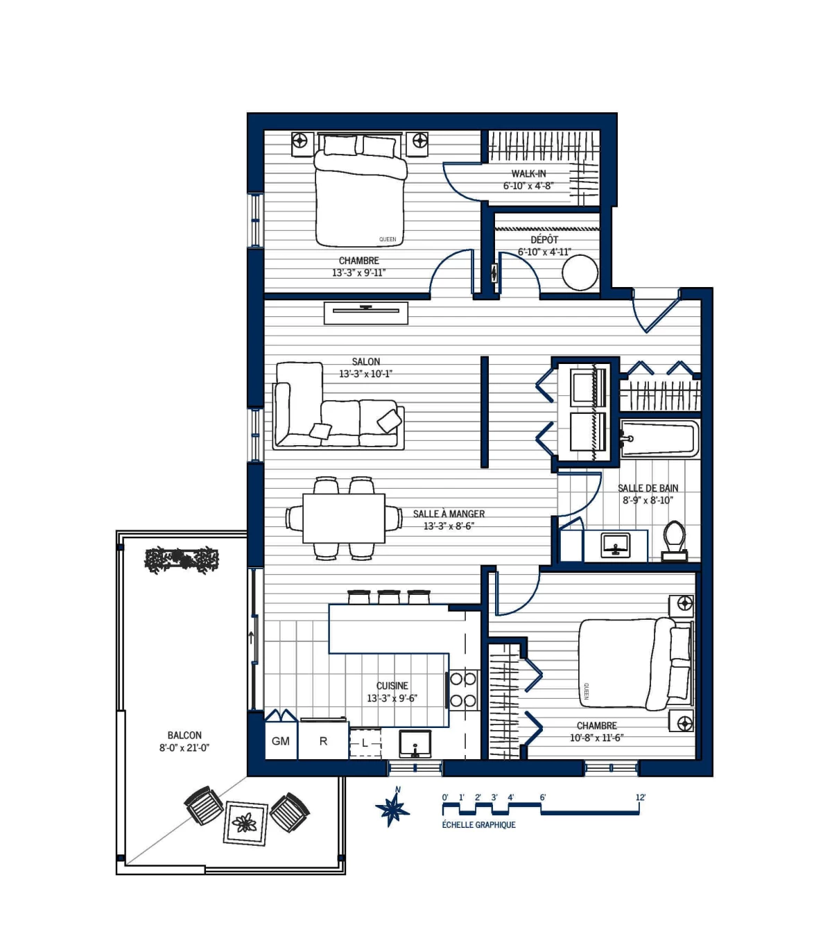 Plan Appartement 218