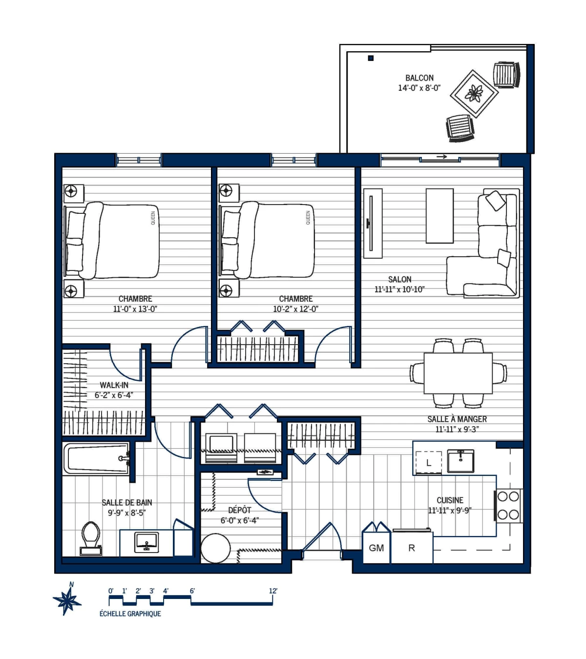 Plan Appartement 220