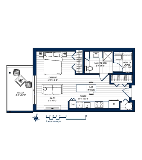 Plan Appartement 304