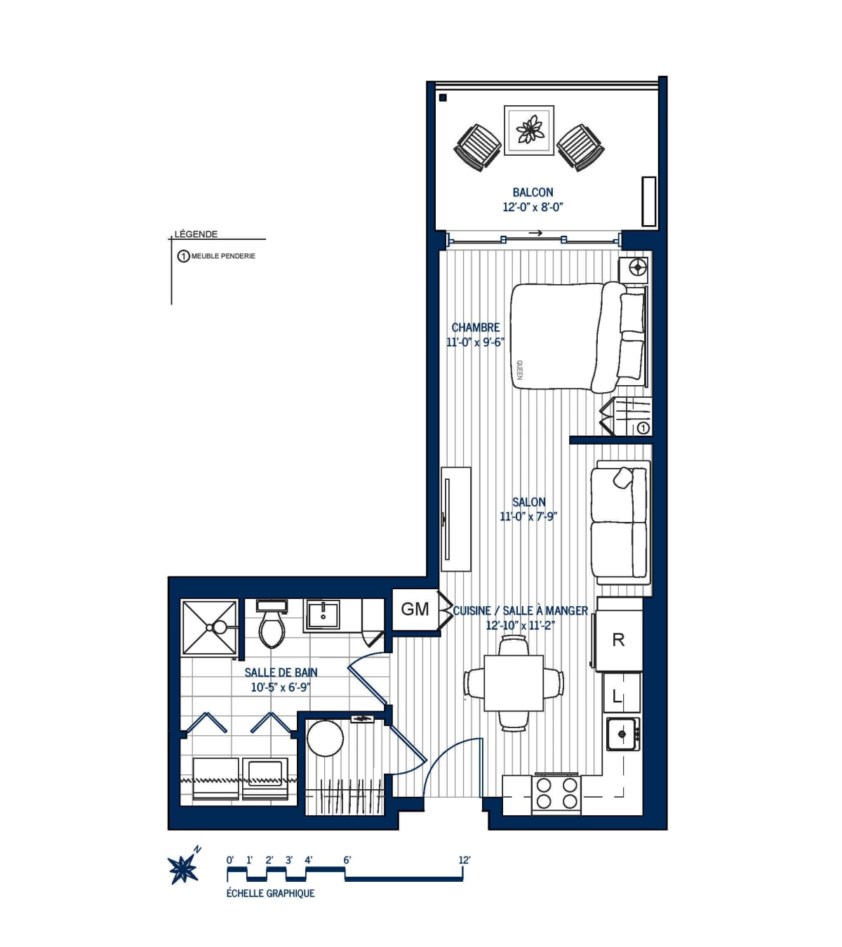 Plan Appartement 509