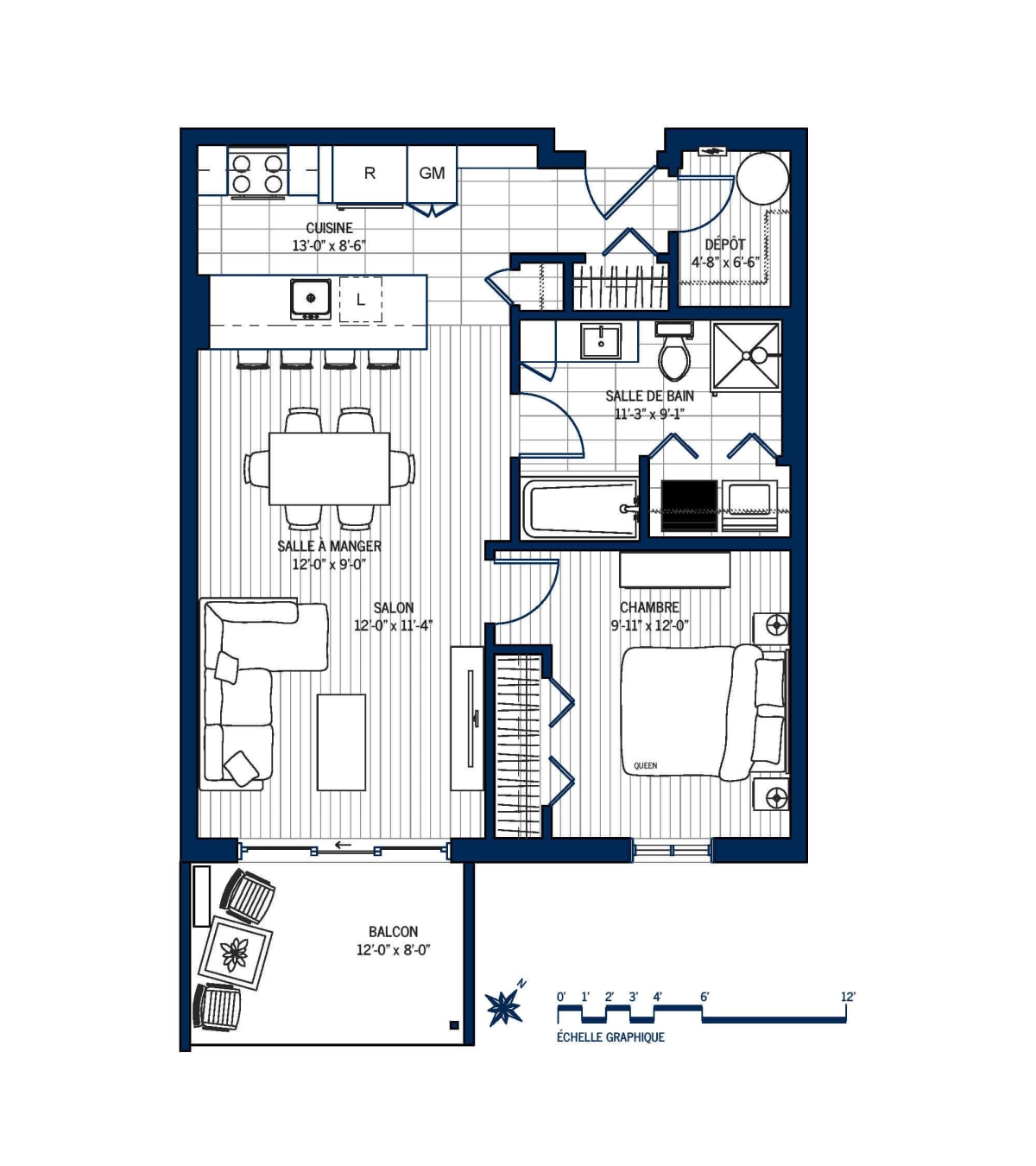 Plan Appartement 126