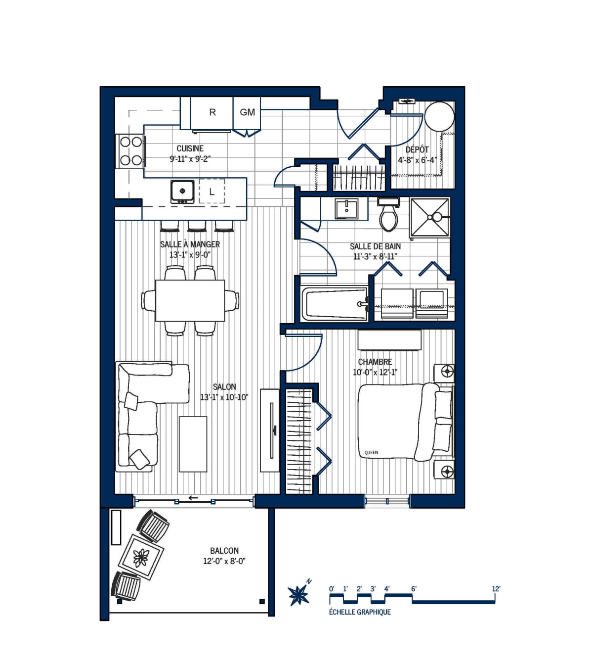 Plan Appartement 529