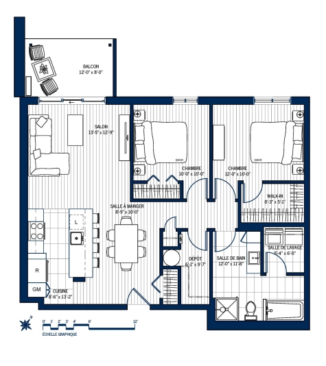Plan Appartement 515