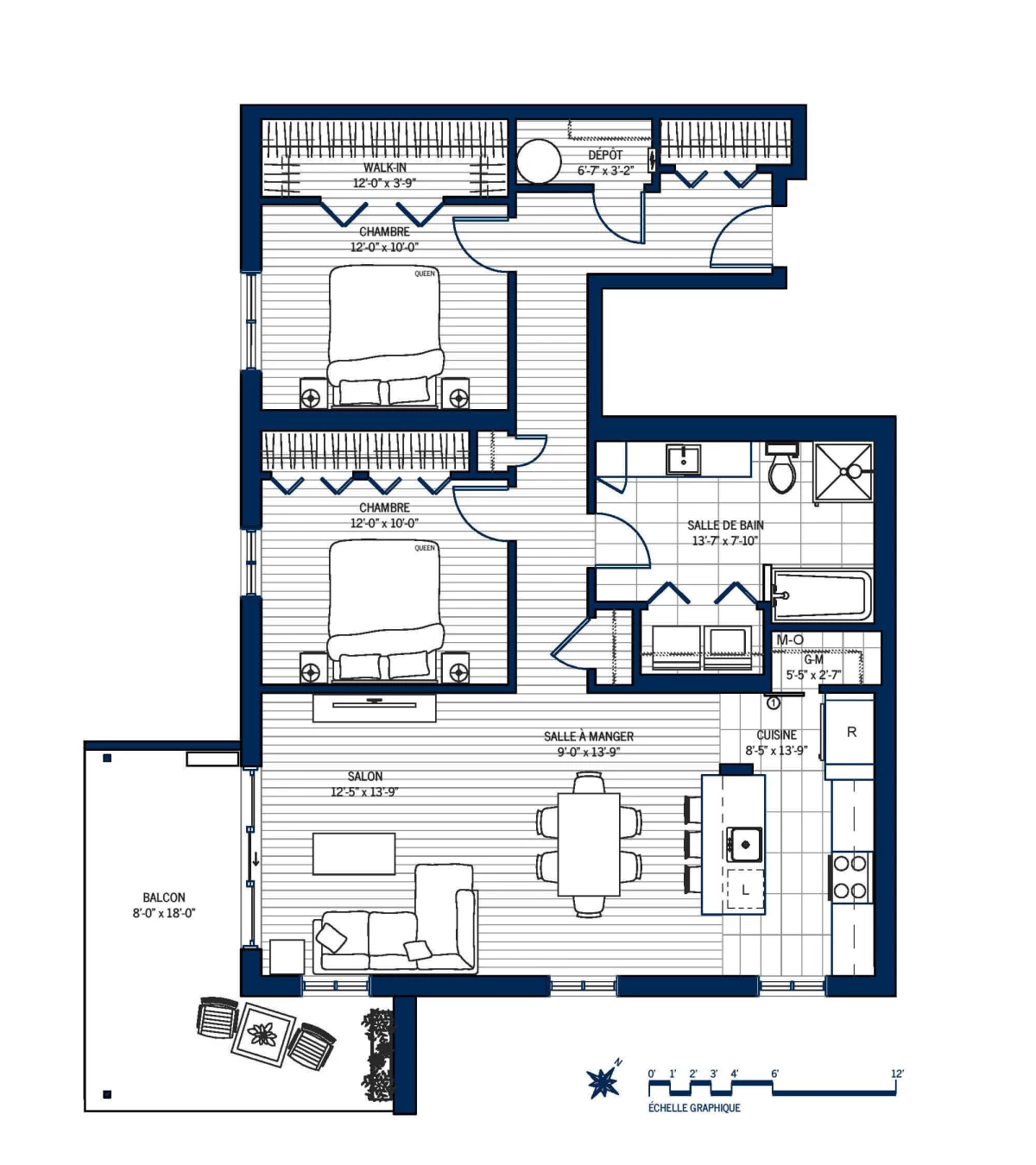 Plan Appartement 123
