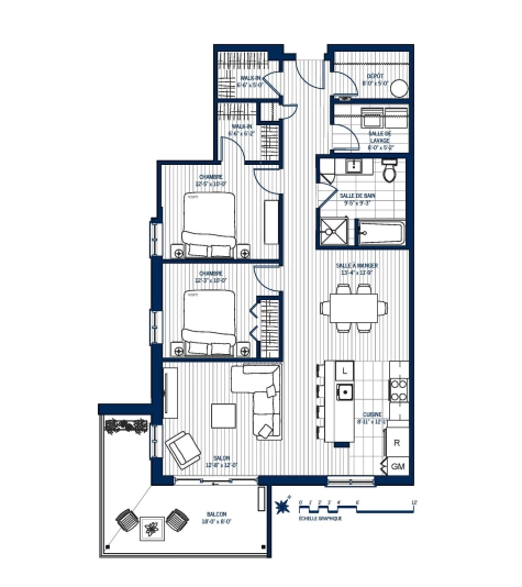 Plan Appartement 406