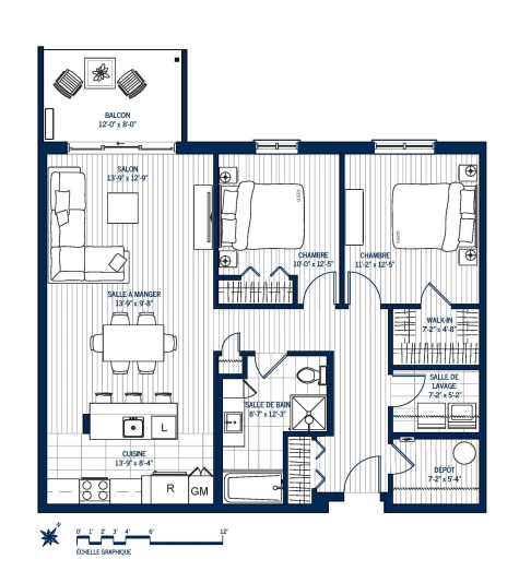 Plan Appartement 310