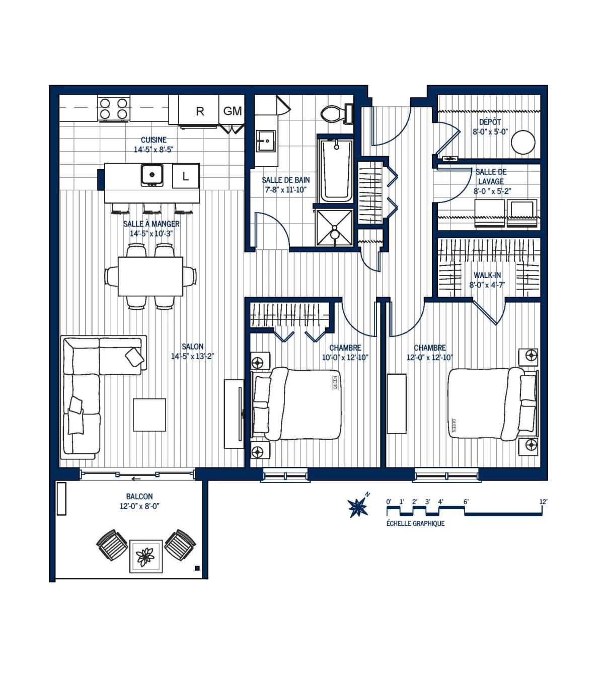 Plan Appartement 303